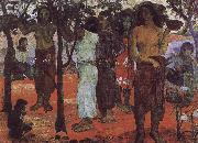 Paul Gauguin Warm days France oil painting artist